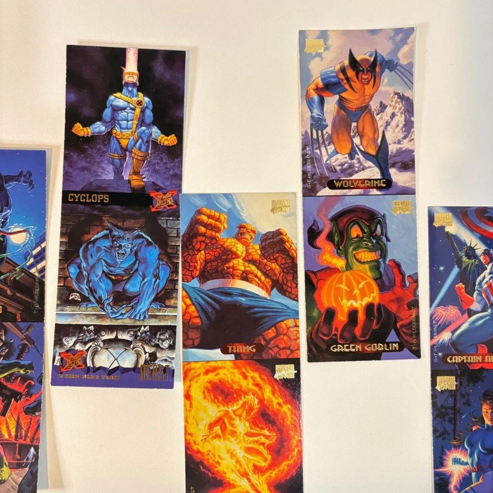 1994 Marvel Universe Fleer Ultra Trading Card Lot Wolverine Venom Thanos